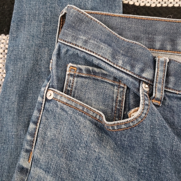 EVERLANE indigo distress the skinny fit  denim Jeans 28 - Picture 4 of 11